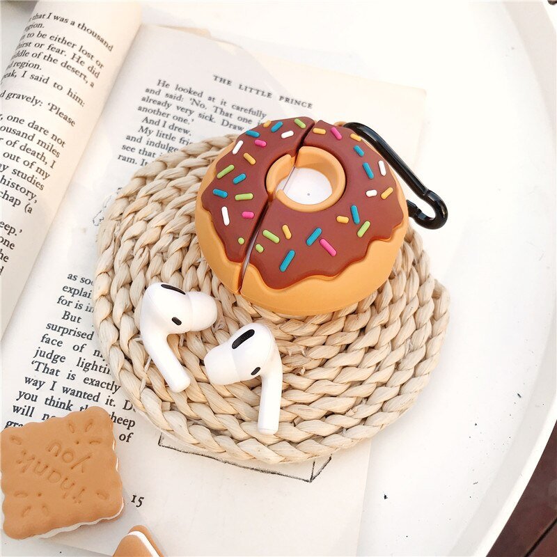 Compatible with Apple, Donuts Case Airpods Pro Silicorn - VibraStore