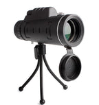 Compatible with Apple, Monocular Telescope Zoom Scope with Compass Phone Clip Tripod - VibraStore
