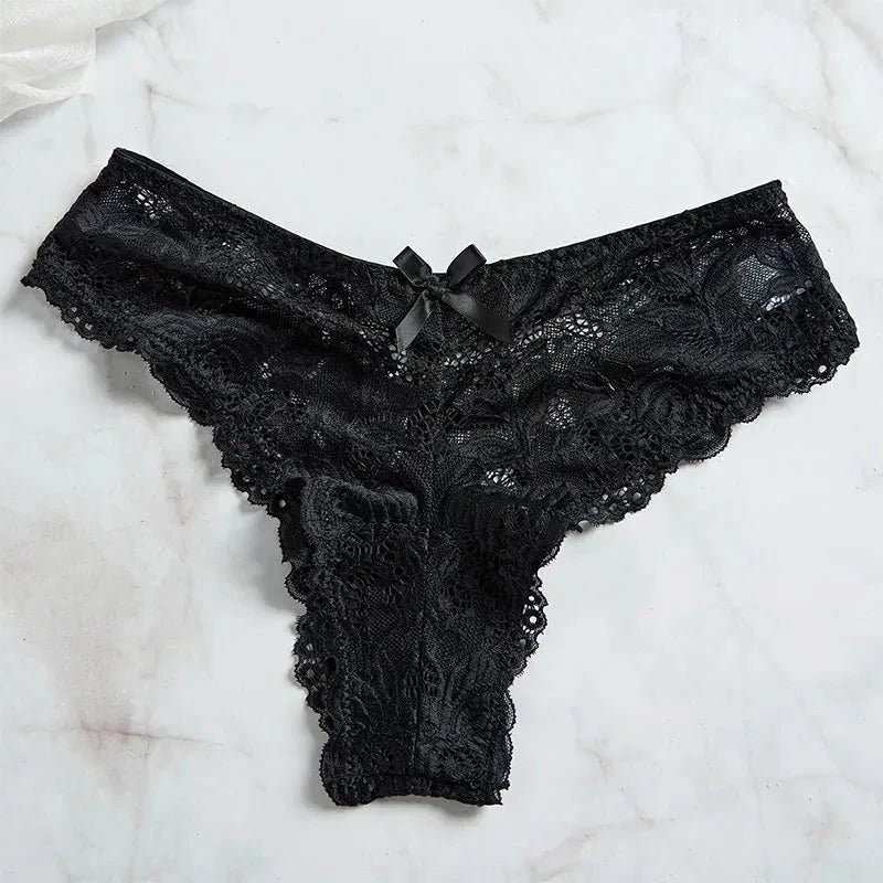 Conjunto de bragas triangulares de talla grande de 2 piezas, vestido de noche para mujer, lencería Sensual femenina, camisón curvo, ropa interior transparente, calzoncillos - VibraStore