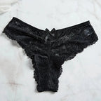 Conjunto de bragas triangulares de talla grande de 2 piezas, vestido de noche para mujer, lencería Sensual femenina, camisón curvo, ropa interior transparente, calzoncillos - VibraStore