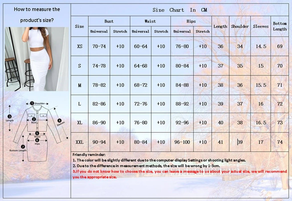 Conjuntos de vestidos para mujer, Tops cortos de manga corta y falda a media pantorrilla, conjunto de 2 uds, trajes ajustados de oficina para mujer, ropa de verano QX2413 - VibraStore