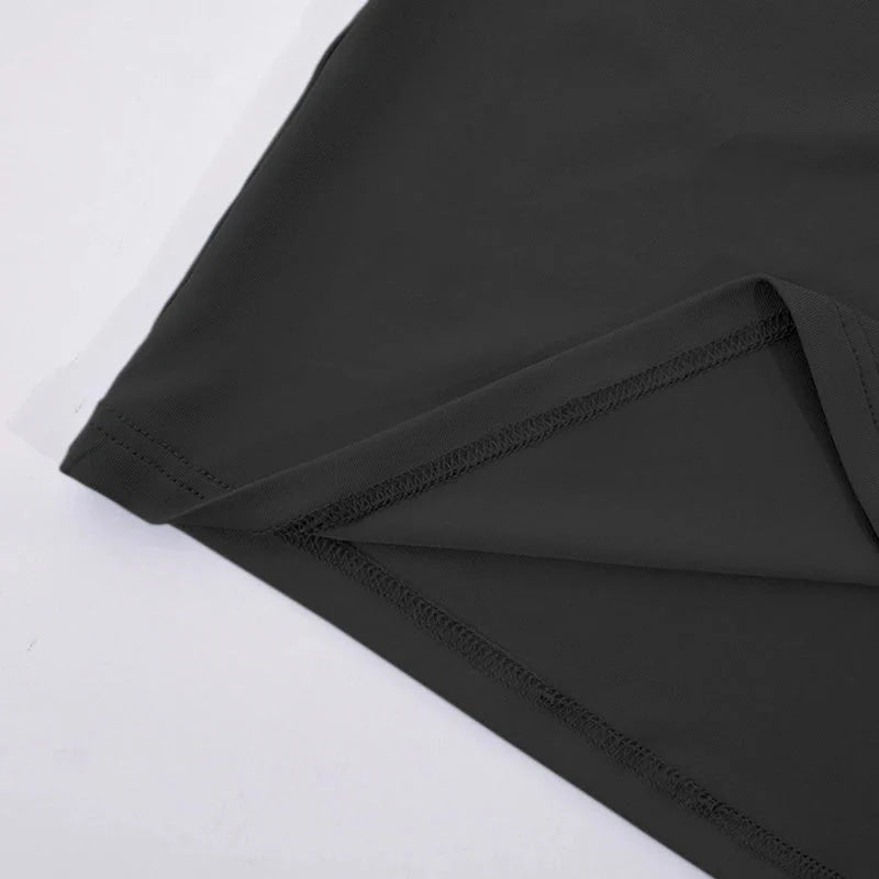 Conjuntos de vestidos para mujer, Tops cortos de manga corta y falda a media pantorrilla, conjunto de 2 uds, trajes ajustados de oficina para mujer, ropa de verano QX2413 - VibraStore