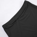 Conjuntos de vestidos para mujer, Tops cortos de manga corta y falda a media pantorrilla, conjunto de 2 uds, trajes ajustados de oficina para mujer, ropa de verano QX2413 - VibraStore