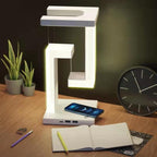 Creative Smartphone Wireless Charging Suspension Table Lamp Balance Lamp Floating For Home Bedroom - VibraStore