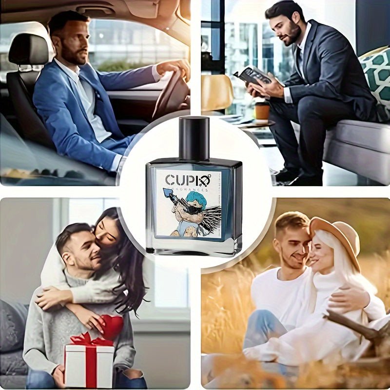 Cupid Men's Cologne - Men's Perfume Style Gentleman's Classic Long - lasting Fresh Charm Men's Cologne) - The Ideal Gift For Men At Christmas! - VibraStore