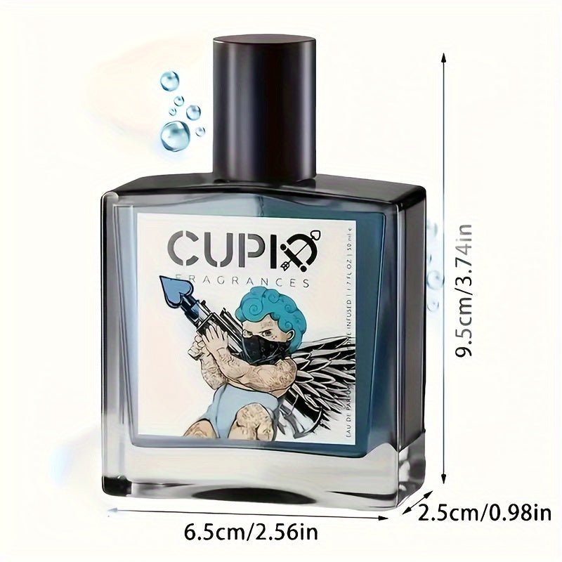 Cupid Men's Cologne - Men's Perfume Style Gentleman's Classic Long - lasting Fresh Charm Men's Cologne) - The Ideal Gift For Men At Christmas! - VibraStore