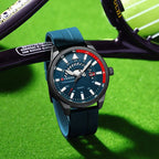 Curren 8421 Brand New Sport Silicone Quartz Men’s Watch Waterproof Wrist Watches Date Business Watches for Men Relogio Masculino - VibraStore