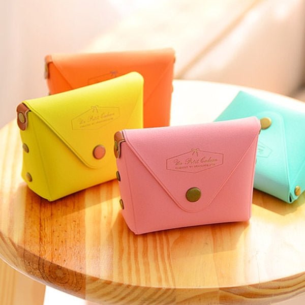 Cute Candy Color Key Case Macaron Coin Purse - VibraStore
