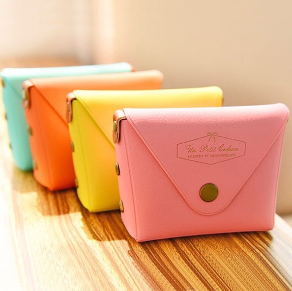 Cute Candy Color Key Case Macaron Coin Purse - VibraStore