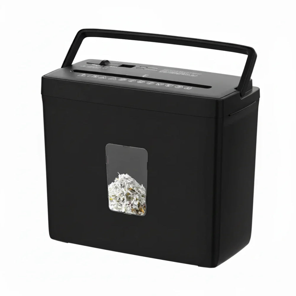 Paper Shredder For Home Use,5 Sheets Small Crosscut Paper Shredder,P-4 Security Level With 2.38-Gallon Basket, 4-Mode Design-Durable & Fast And Jam Proof For Home Office Utilization