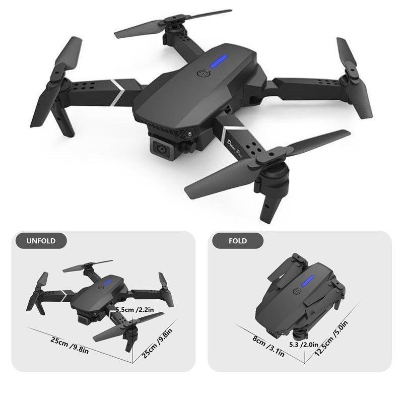 E88 Remote - controlled Drone Toy - VibraStore