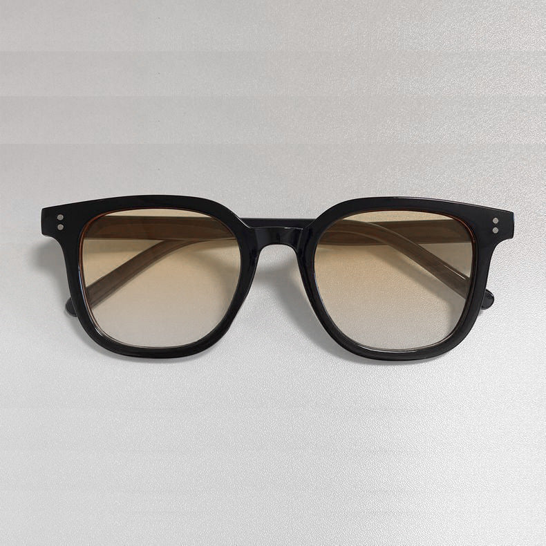 New Square Simple Bold-frame Sunglasses