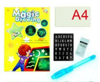 Educational Toy Drawing Pad 3D Magic 8 Light Effects Puzzle Board Sketchpad - VibraStore