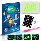 Educational Toy Drawing Pad 3D Magic 8 Light Effects Puzzle Board Sketchpad - VibraStore
