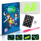 Educational Toy Drawing Pad 3D Magic 8 Light Effects Puzzle Board Sketchpad - VibraStore