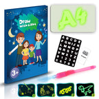 Educational Toy Drawing Pad 3D Magic 8 Light Effects Puzzle Board Sketchpad - VibraStore