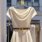 European And American Elegant Style Satin Jumpsuit - VibraStore
