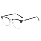 Men's Semi-frame Blue-light-blocking Glasses