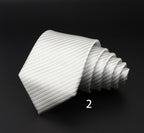 Men's Striped British Gentleman Polyester Fiber Tie