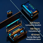 F9 - 5C True Wireless Bluetooth Headset Binaural Small In Ear Buds Sports Stereo Bass TWS Earbuds Newest Sports Earbuds for phones - VibraStore