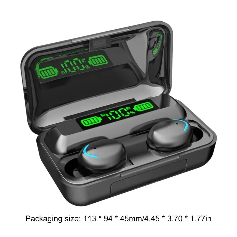F9 - 5C True Wireless Bluetooth Headset Binaural Small In Ear Buds Sports Stereo Bass TWS Earbuds Newest Sports Earbuds for phones - VibraStore
