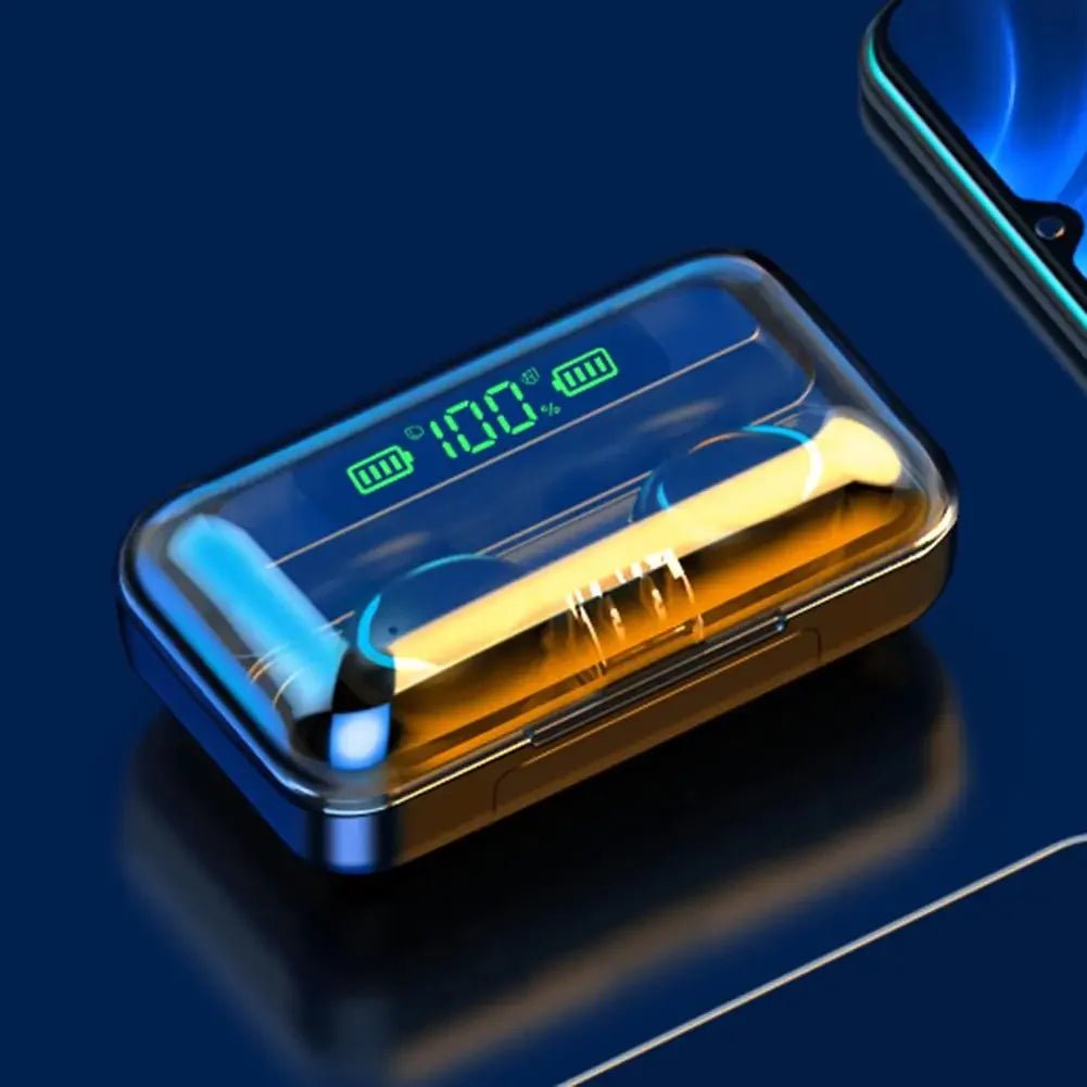 F9 - 5C True Wireless Bluetooth Headset Binaural Small In Ear Buds Sports Stereo Bass TWS Earbuds Newest Sports Earbuds for phones - VibraStore