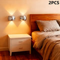 2PCS Bedroom/Living Room Lights, Motion Sensor, Luxurious Style, 60-Day Battery Life, 3 Lighting Modes, Magnetic Installation, Ideal For Stairs, Corridor, Wardrobe