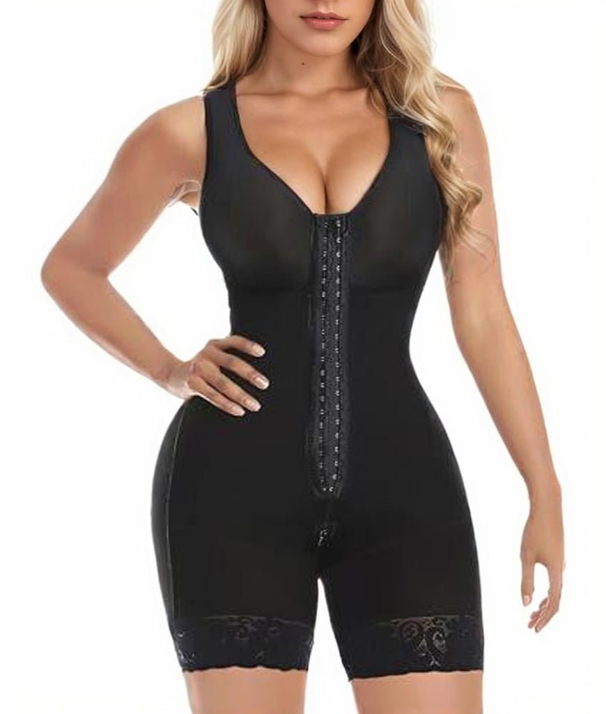 Fajas Colombiana Shapewear For Women Tummy Control Post Surgery Full Body Shaper Butt Lifter With Zipper Crotch Skimsbodysuits Elegant Bodysuit Faja Shaper - VibraStore