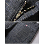 Fashion Men Slight Strech Korean Style Suit Pants Male Slim Fit Loose Straight Blazer Pants Look Taller Casual Black Trousers - VibraStore