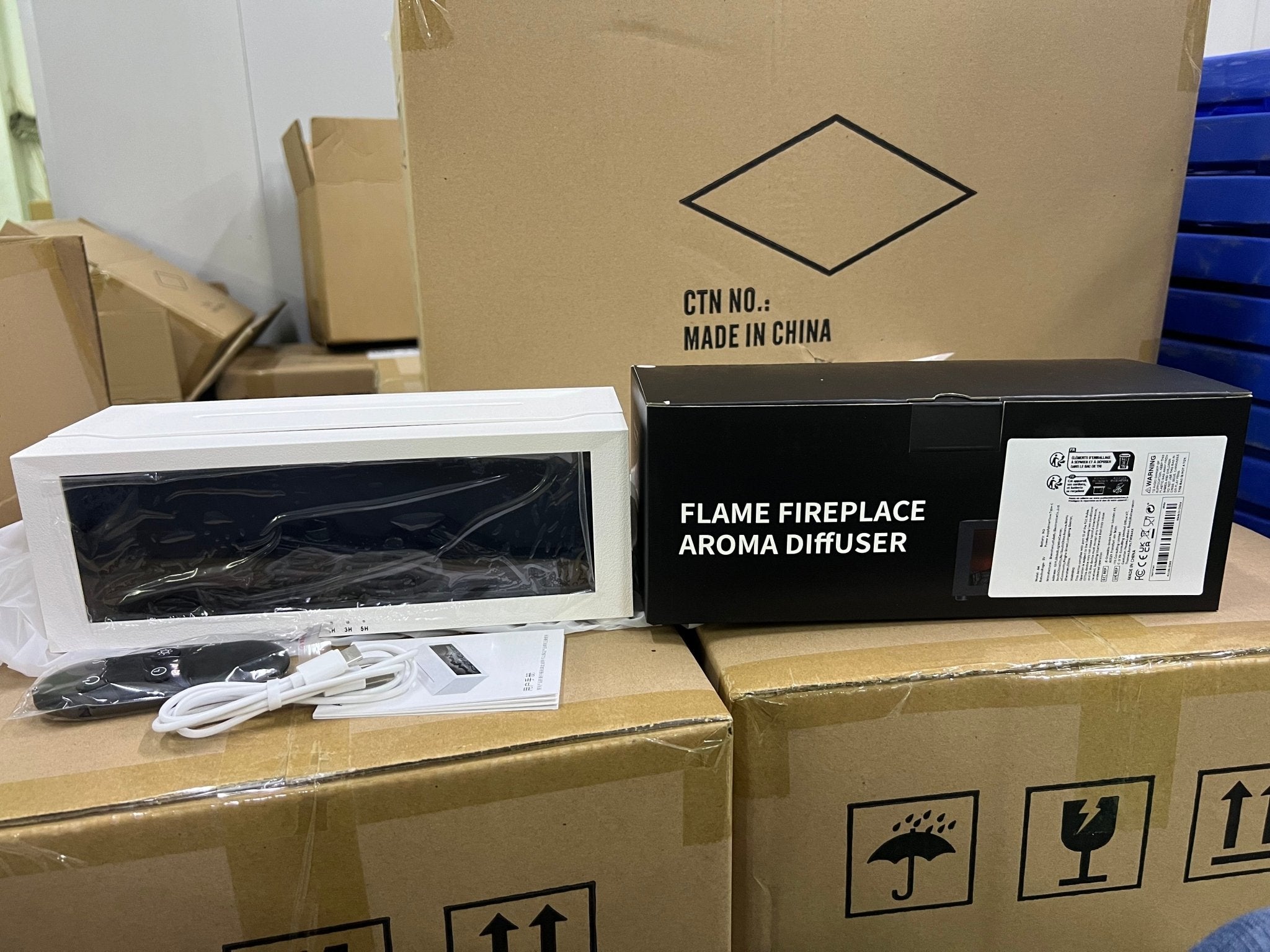 Fireplace Simulation Flame Aromatherapy Machine - VibraStore