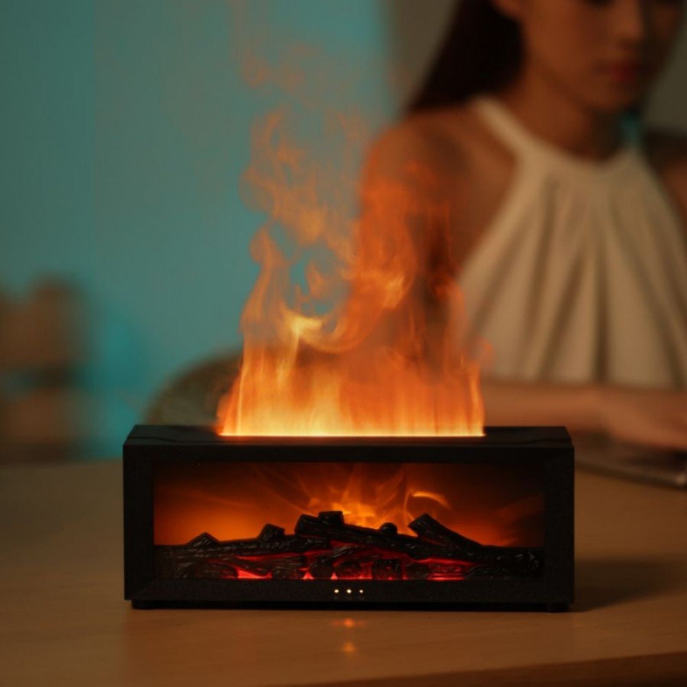 Fireplace Simulation Flame Aromatherapy Machine - VibraStore