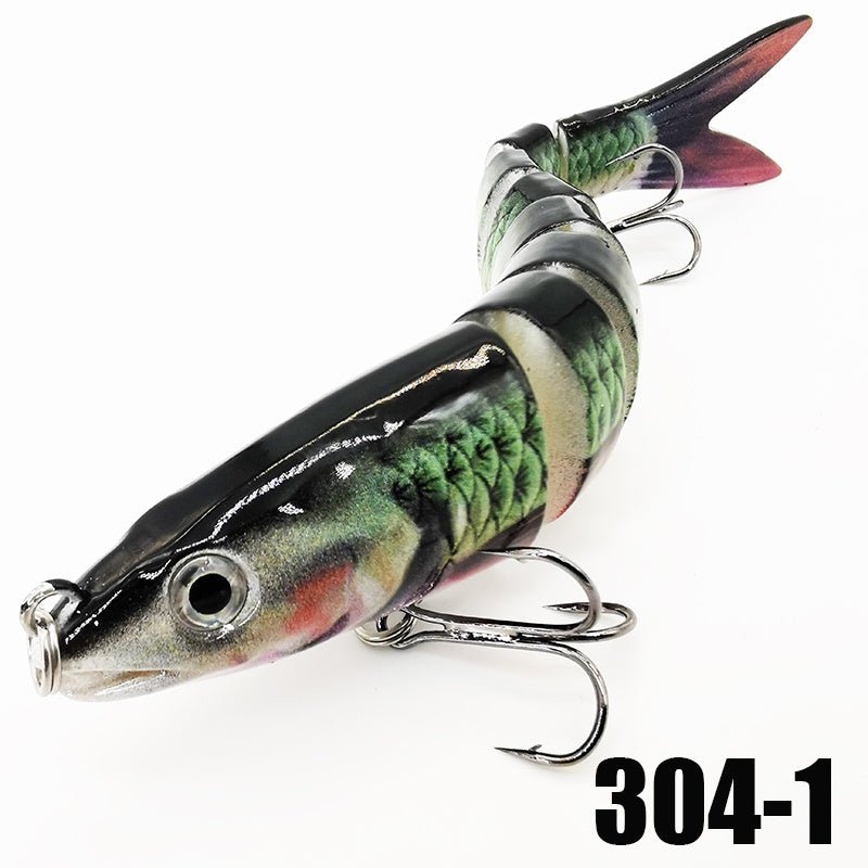 Fishing Lures Multi Jointed Swimbait Crankbait Slow Sinking Bionic Artificial Bait Freshwater Saltwater Trout Bass Fishing Accessories 20g 0.7oz/13.5cm 5.31inch, Trout Lure, Lifelike Bait, Crankbait Design, Precisioncrafted L - VibraStore