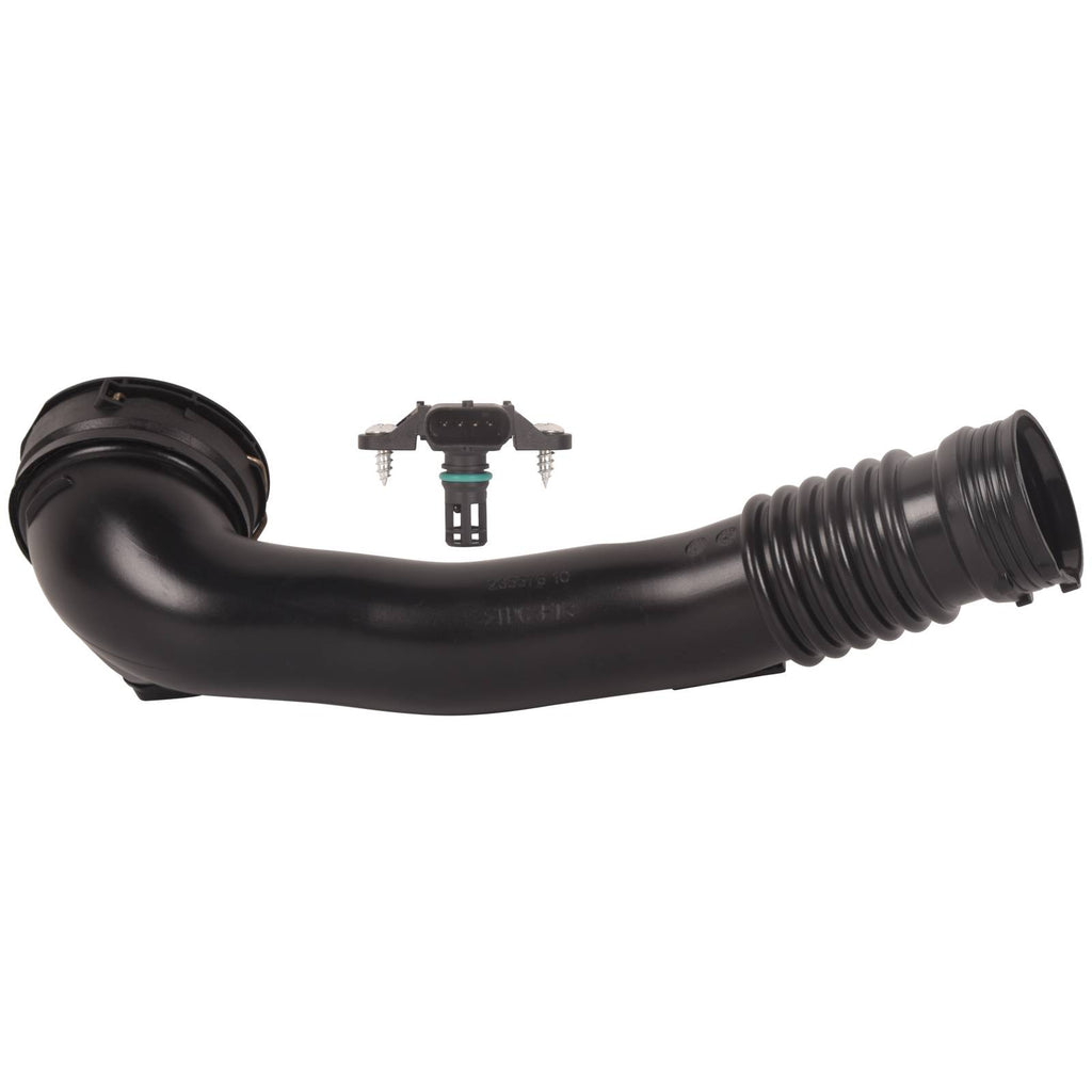 Fits BMW 535i 640i 740i X5 X6 3.0L Air Turbocharger Pipe Hose Rear Duct W Sensor - VibraStore