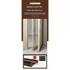 Flexible Door Bottom Sealing Strip Door Gap Soundproofing Wind and Dust Proof Weather Strip Under Door Draft Stopper Tape - VibraStore