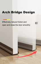 Flexible Door Bottom Sealing Strip Door Gap Soundproofing Wind and Dust Proof Weather Strip Under Door Draft Stopper Tape - VibraStore