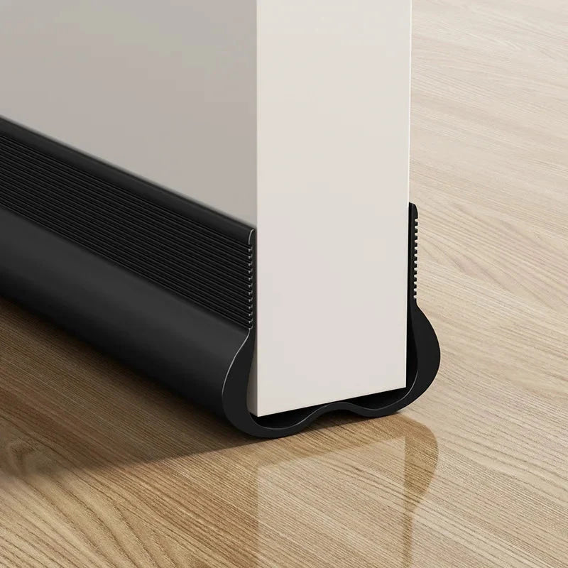 Flexible Door Bottom Sealing Strip Door Gap Soundproofing Wind and Dust Proof Weather Strip Under Door Draft Stopper Tape - VibraStore