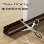 Flexible Door Bottom Sealing Strip Door Gap Soundproofing Wind and Dust Proof Weather Strip Under Door Draft Stopper Tape - VibraStore