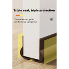 Flexible Door Bottom Sealing Strip Door Gap Soundproofing Wind and Dust Proof Weather Strip Under Door Draft Stopper Tape - VibraStore