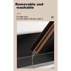 Flexible Door Bottom Sealing Strip Door Gap Soundproofing Wind and Dust Proof Weather Strip Under Door Draft Stopper Tape - VibraStore