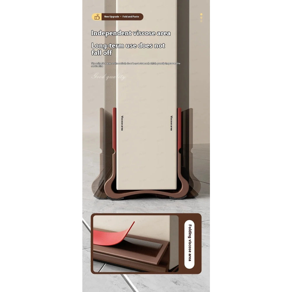Flexible Door Bottom Sealing Strip Door Gap Soundproofing Wind and Dust Proof Weather Strip Under Door Draft Stopper Tape - VibraStore
