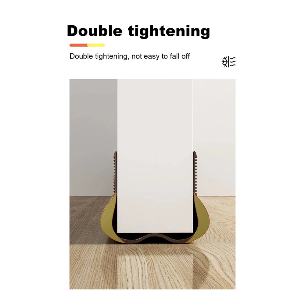 Flexible Door Bottom Sealing Strip Door Gap Soundproofing Wind and Dust Proof Weather Strip Under Door Draft Stopper Tape - VibraStore