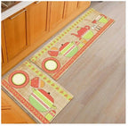Floor mats, non - slip, oil - proof, household machine washable door mats, bathroom, bathroom, bedside rugs - VibraStore