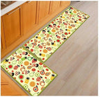 Floor mats, non - slip, oil - proof, household machine washable door mats, bathroom, bathroom, bedside rugs - VibraStore