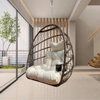 Foldable UV, Resistant Hammock Chair With Stand, 350lbs Capacity - VibraStore