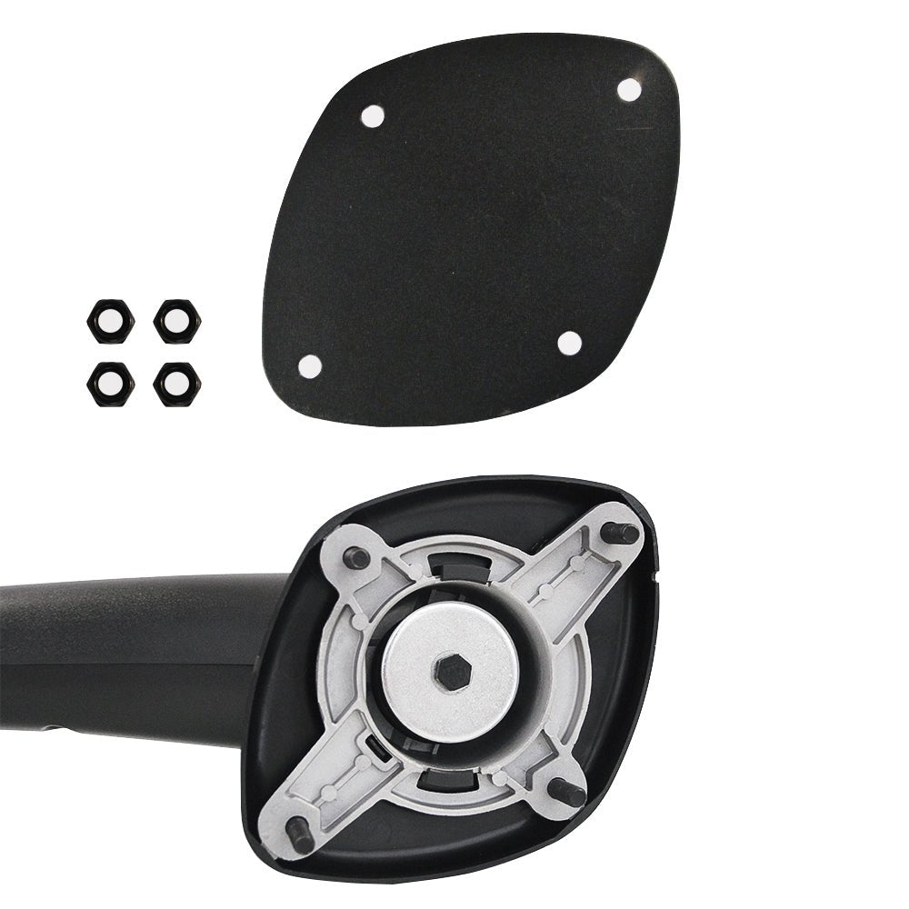 For 2008 - 2016 Freightliner Cascadia Pair Hood Mirrors Black Left,Right Set - VibraStore
