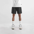 Four season new American loose casual pure gray five quarter sports shorts men's casual pants men shorts - VibraStore