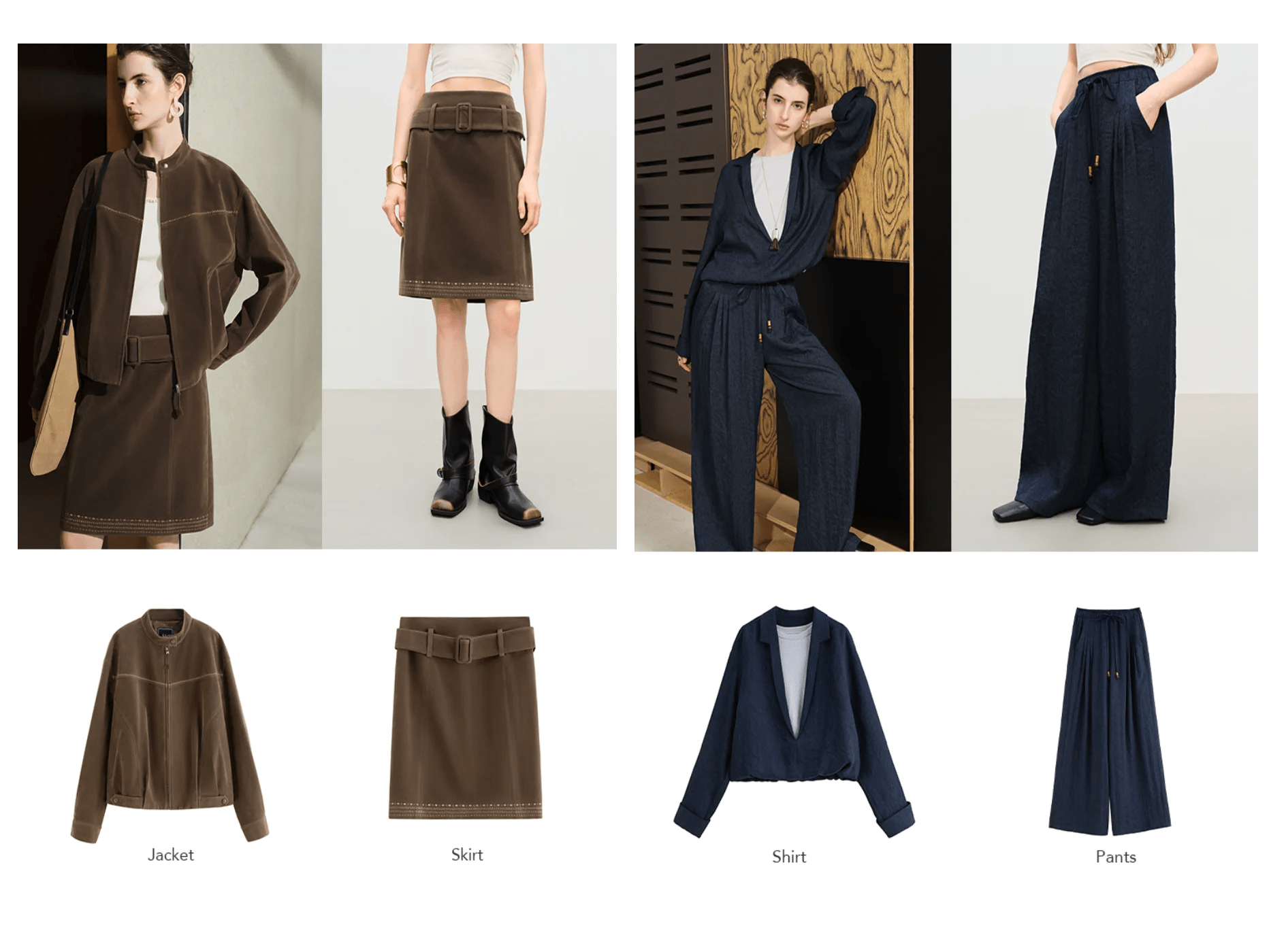 FSLE 2025 Winter Women's Vintage Washed Embroidered Banana Jeans Curved High Waist Wide Leg Trousers Slim Fit Retro Pants - VibraStore