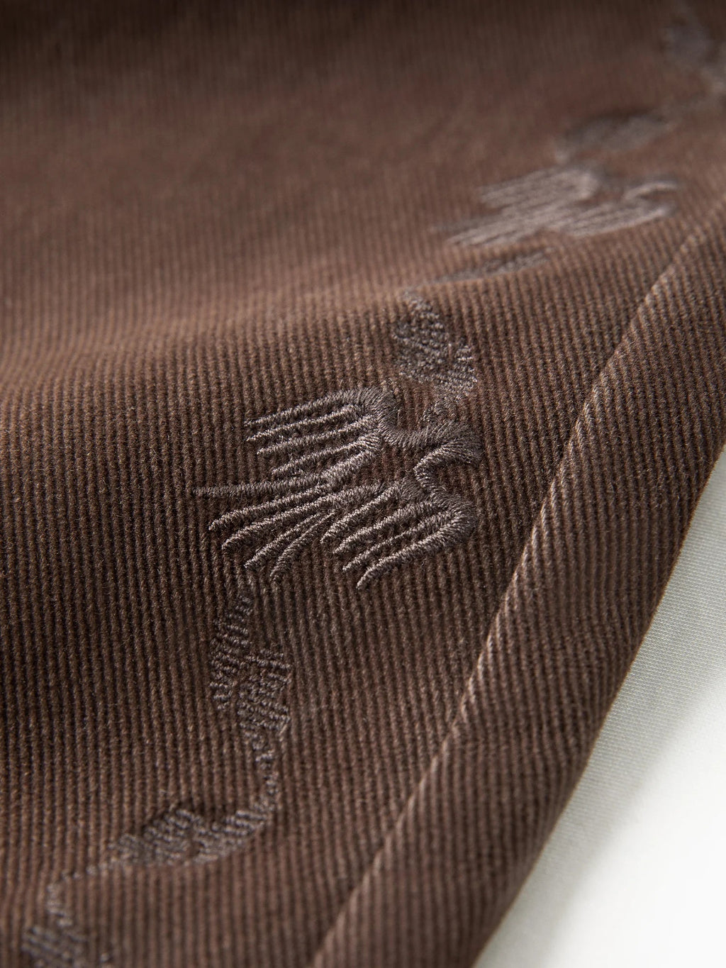 FSLE 2025 Winter Women's Vintage Washed Embroidered Banana Jeans Curved High Waist Wide Leg Trousers Slim Fit Retro Pants - VibraStore