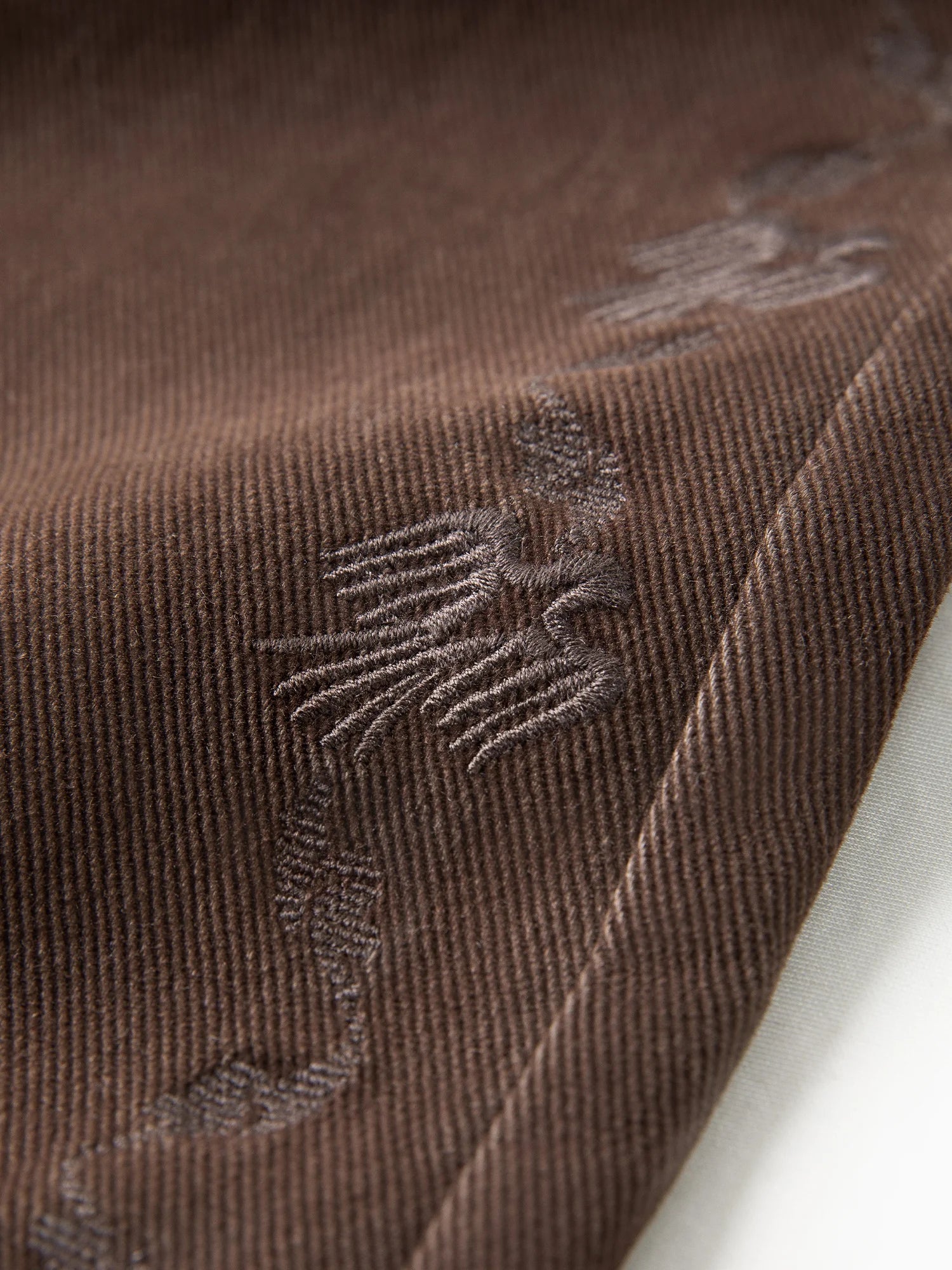 FSLE 2025 Winter Women's Vintage Washed Embroidered Banana Jeans Curved High Waist Wide Leg Trousers Slim Fit Retro Pants - VibraStore