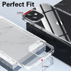 Funda transparente ultrafina de lujo para iPhone 17 16 15 11 12 13 14 Pro Max X XR 7 8 Plus funda trasera de silicona TPU suave transparente - VibraStore